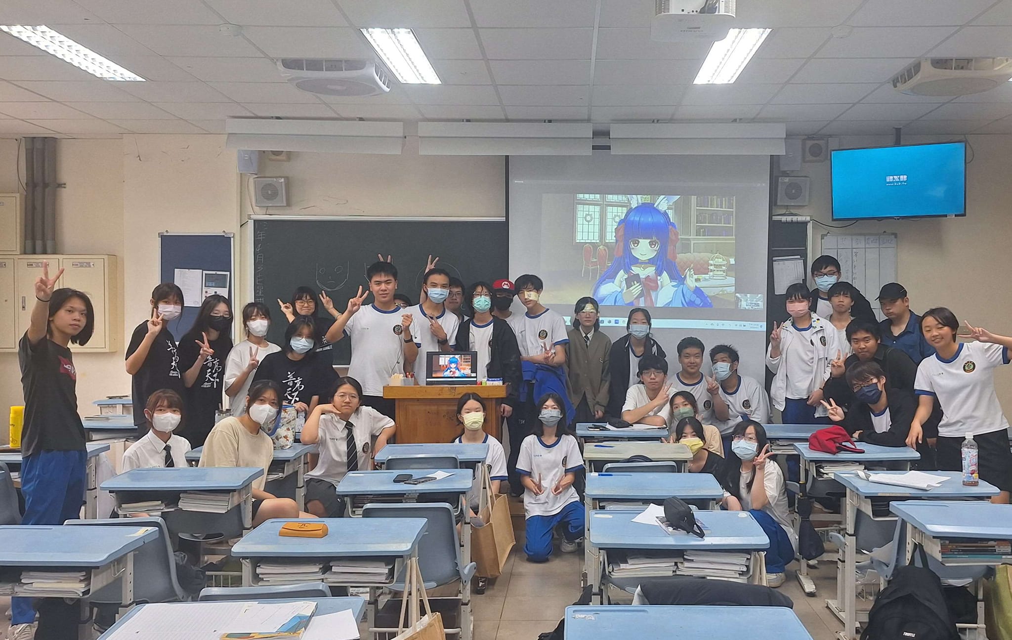 鬱兔龍潭高中動漫社演講